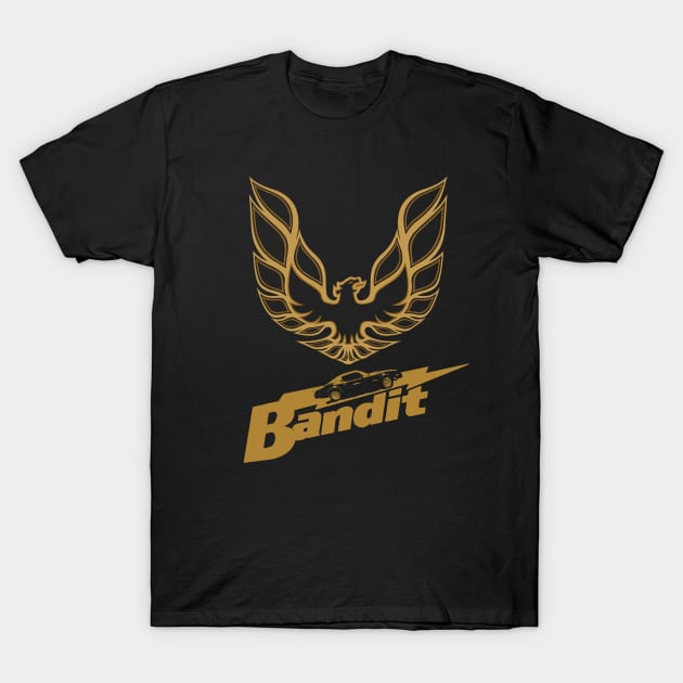 Smokey And The Bandit 1977 Pontiac Firebird Trans Am T-Shirt by Bigfinz